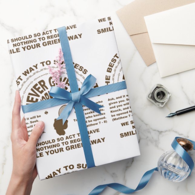 Papel De Regalo Nunca te rindas (tenis)  (Regalar)