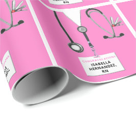 Papel De Regalo Nurse Gift Pink