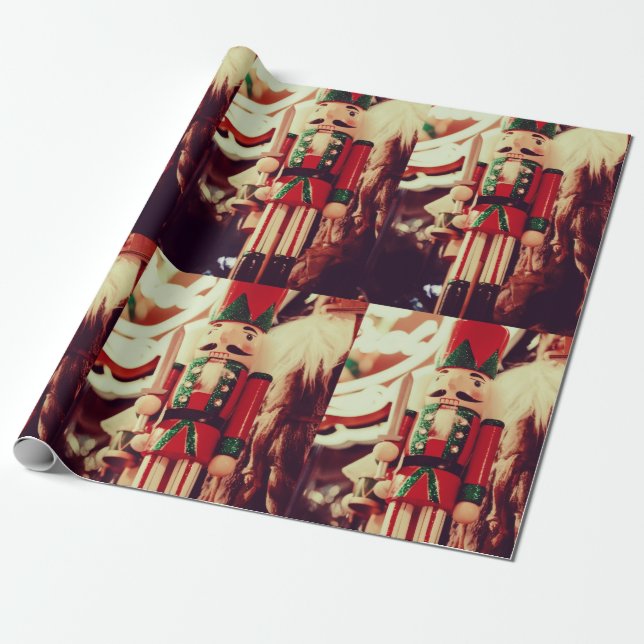 Papel De Regalo Nutcracker (Desenrollado)