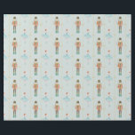 Papel De Regalo Nutcracker Ballerina Blue Vintage Christmas<br><div class="desc">El Papel de relleno para los cazadores de nueces es el ajuste de regalo de vacaciones perfecto para todo aquel que ame el ballet y la danza. El papel de envoltura con temática de Raquino es un elegante envolver de regalo para Navidades perfecto para Navidades envolviendo papel y todo su...</div>