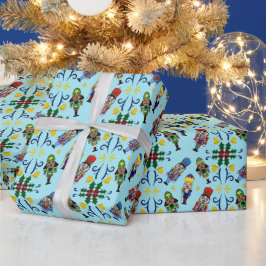 Papel De Regalo Nutcracker Pattern