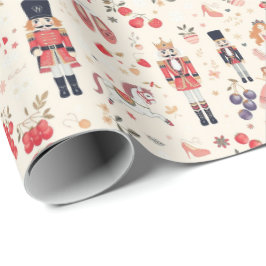 Papel De Regalo Nutcracker Suite Sugar Plum Caballos de hadas