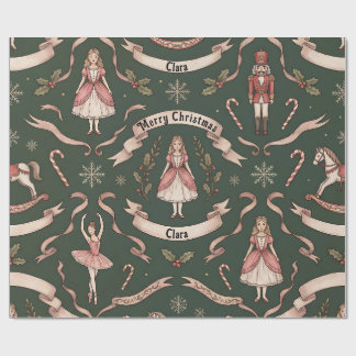 Papel De Regalo Nutcraker Elegant 