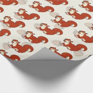 Papel De Regalo Nuts4Squirrels