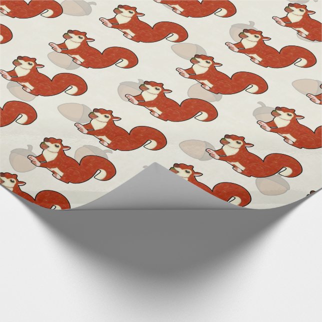 Papel De Regalo Nuts4Squirrels (Esquina)