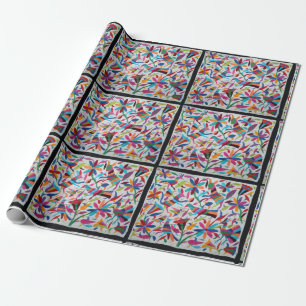 Papel De Regalo Oaxaca México Boho étnico hispánico maya mexicano