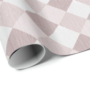 Papel De Regalo Obliga del patrón de tracto geométrico beige y gri