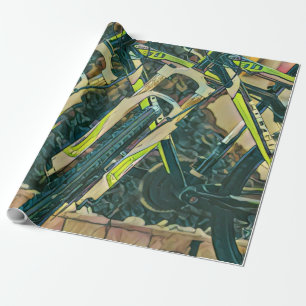 Papel De Regalo Obra de arte en bicicleta de Guay