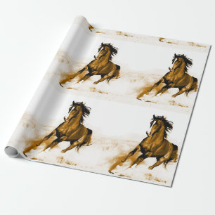 Papel De Regalo Obras de arte de caballos