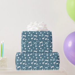Papel De Regalo Ocean of Music patterned