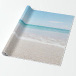 Papel De Regalo Ocean Wrapping Paper Beach Wedding Ocean I Light<br><div class="desc">Papel de envolvimiento oceánico - Boda de destino de playa - Luz Océano I</div>
