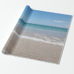 Papel De Regalo Ocean Wrapping Paper Beach Wedding Océano I Natura<br><div class="desc">Papel de envolvimiento oceánico - Boda de destino de playa - Océano I Natural</div>