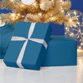 Papel De Regalo Océano sólido azul oscuro marino