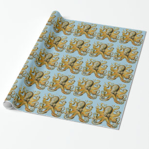 Papel De Regalo Octopus