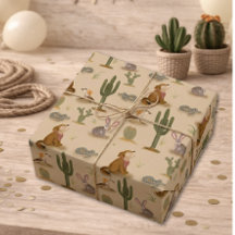 Oeste Salvaje Cumpleaños de vaquero del desierto