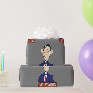 Papel De Regalo Oficial de Información Empleado Administrativo Pro