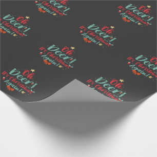 Papel De Regalo Oh ciervo, Navidades de nuevo regalo de Navidades