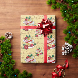Papel De Regalo ¡Oh Navidades Tea!