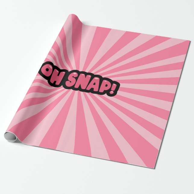 Papel De Regalo ¡Oh sorpresa! (Desenrollado)