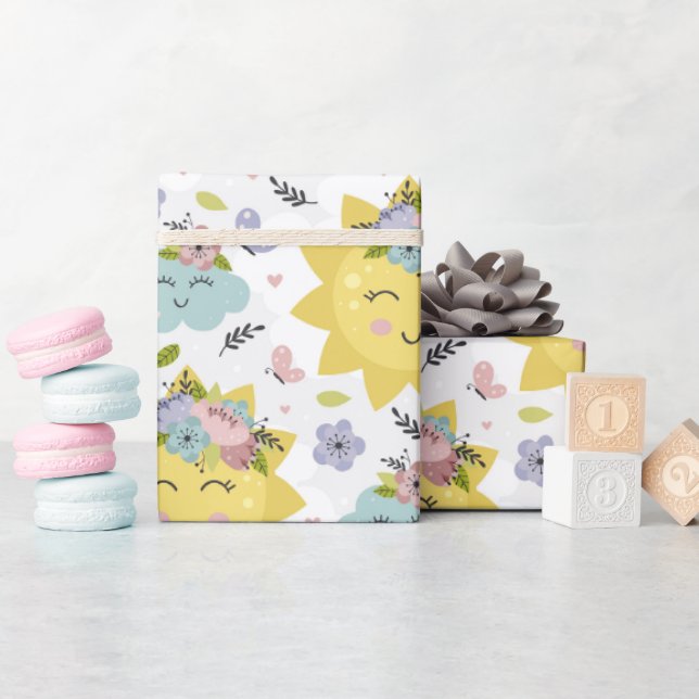 Papel De Regalo Oh Sunny Day (Baby Shower)