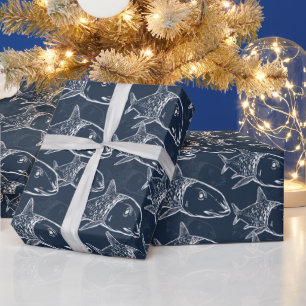 Papel De Regalo Oio - Patrón de impresión de bonefish en Hawái