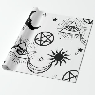 Papel De Regalo ojo de halloween illuminati