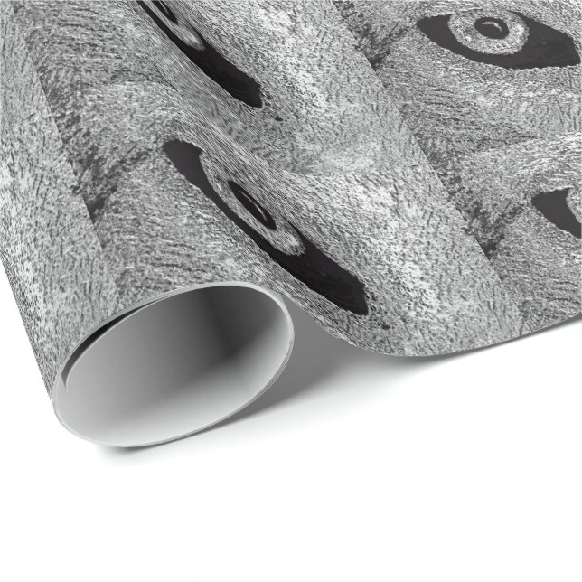 PAPEL DE REGALO OJO DEL LOBO (Esquina del rollo)