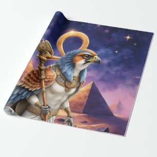 Papel De Regalo Ojo del Sol - El Halcón Eterno del Desierto 