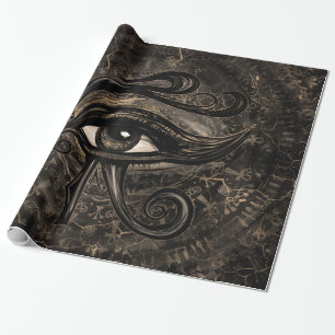 Papel De Regalo Ojo egipcio del arte de Horus - de Wadjet Digital