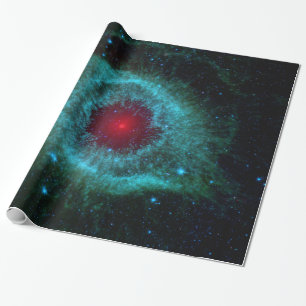 Papel De Regalo Ojo polvoriento de la nebulosa Hélice NGC 7293