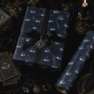 Papel De Regalo Ojos místicos ocultismo gótico