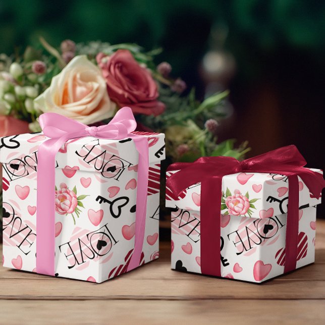 Papel De Regalo Ojos Rojos Y Rosa (Subido por el creador)