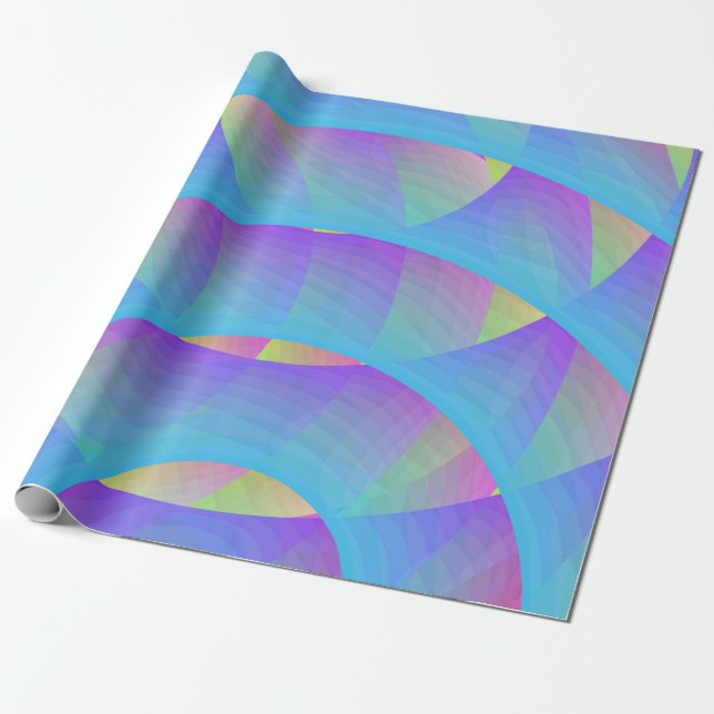 Papel De Regalo Olas (Desenrollado)