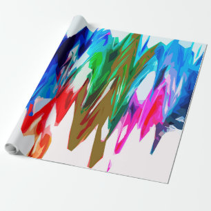Papel De Regalo Olas de colores