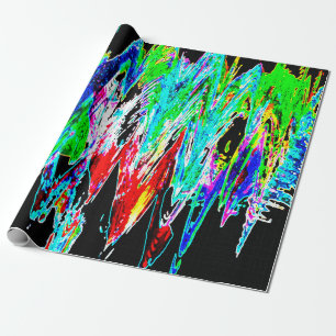 Papel De Regalo Olas de colores