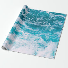 Olas del océano azul