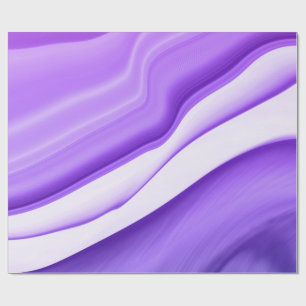 Papel De Regalo Olas violetas en las garras de Pastel
