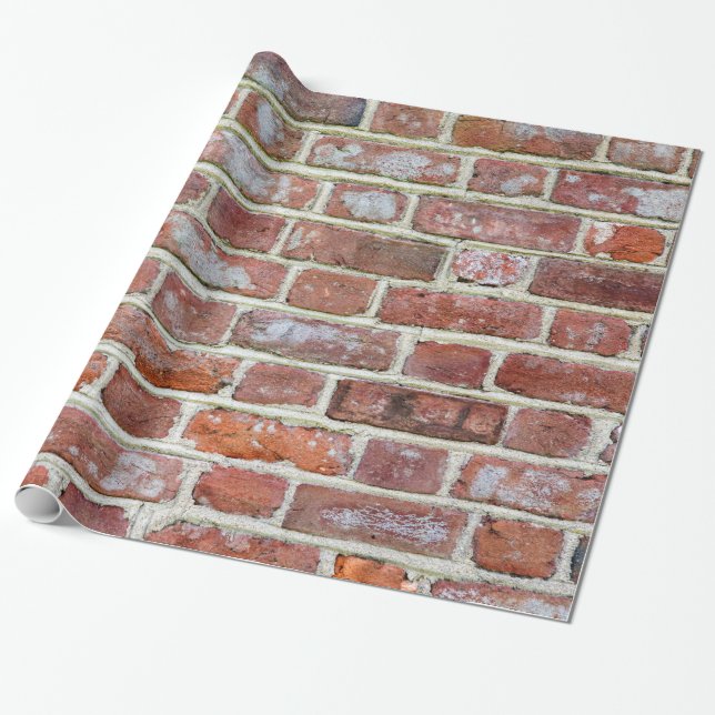 Papel De Regalo Old Brick Wall (Desenrollado)
