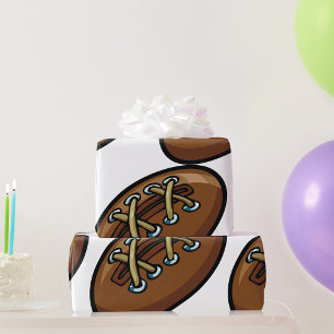 Papel De Regalo Old Rugby Ball