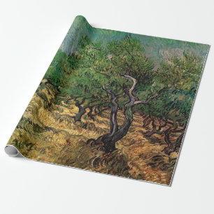 Papel De Regalo Olivar por Vincent van Gogh
