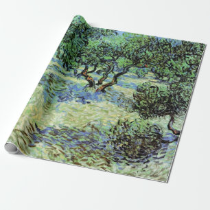 Papel De Regalo Olivar por Vincent van Gogh