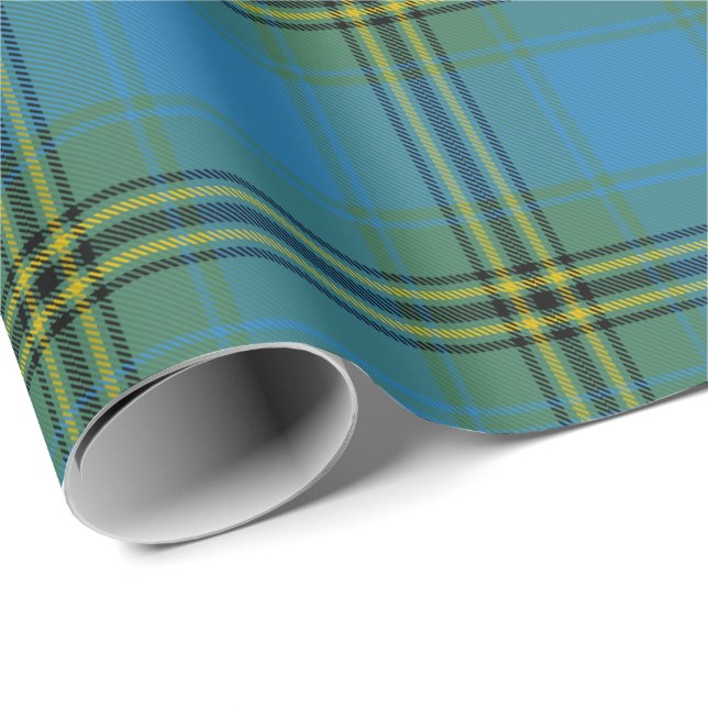 Papel De Regalo Oliver Hunting Tartan (Esquina del rollo)
