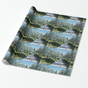 PAPEL DE REGALO OLIVOS DE RIMAGGIO