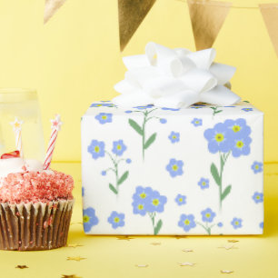 Papel De Regalo Olvídenme, flor sin costuras