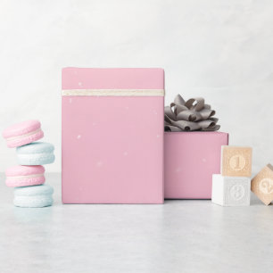 Papel De Regalo Ombre de destellos suaves femeninos rosa para chic