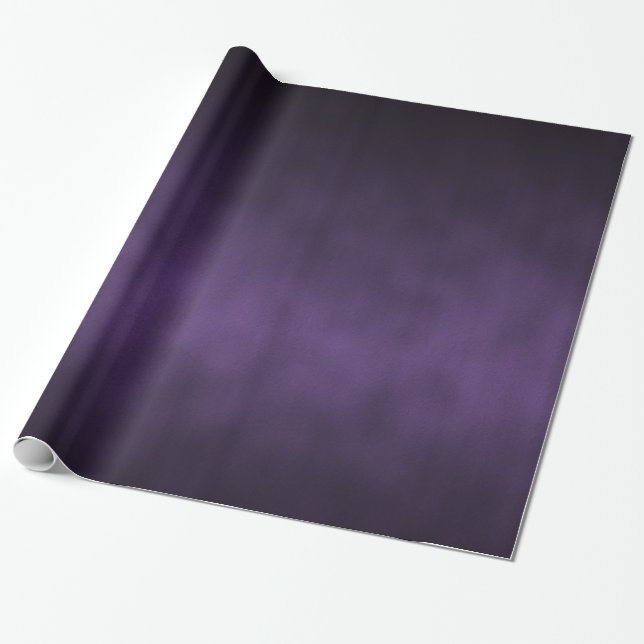 Papel De Regalo Ombre gótico violeta, arte de fondo (Desenrollado)