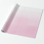 Papel De Regalo Ombre rosa<br><div class="desc">Con un patrón de color de agua rosado oscuro.</div>