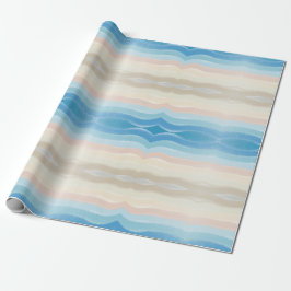 Papel De Regalo Ondas salinas costeras