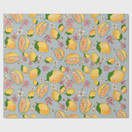 Papel De Regalo Ooh Lemon Wrapping Paper 2