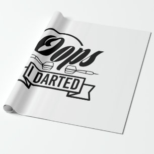 Papel De Regalo Oops I Dart